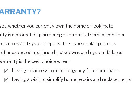 home warranty lees summit